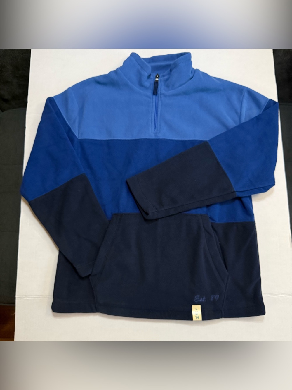 Children’s Place Half-Zip Fleece Sweater - Blue